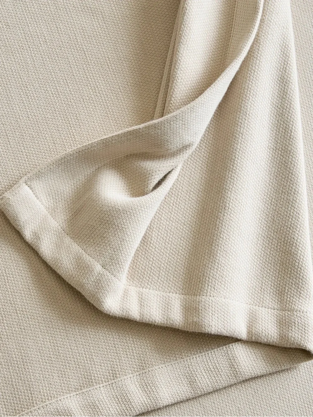 NEW Quince KING Luxury Organic Cotton Bed Blanket SAND color $104